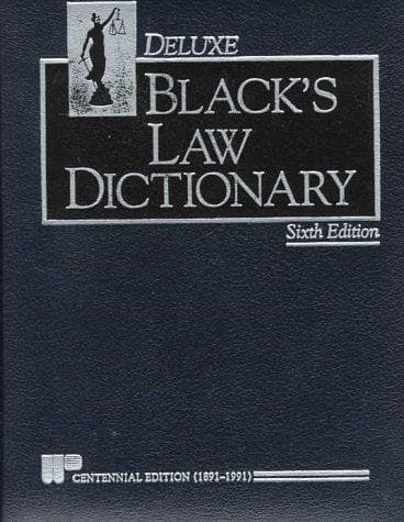 BLACKS LAW DICTIONARY