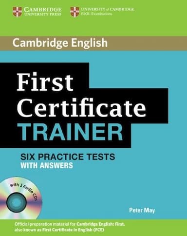 Cambridge first certificate trainer