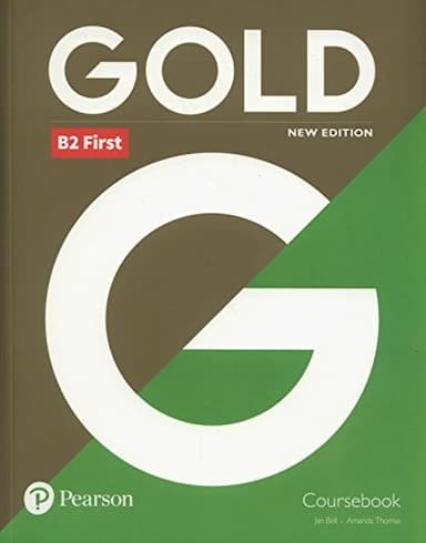 Gold B2 First New 2018 Edition Coursebook