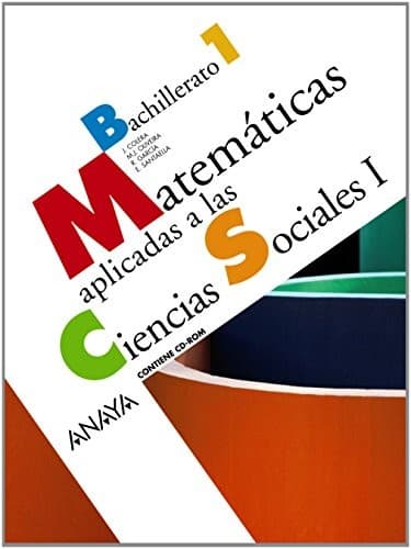 Matemáticas aplicadas a las ciencias sociales I, 1 Bachillerato