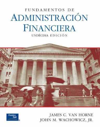 Fundamentos de Administracion Financiera - 11b0 Edicion