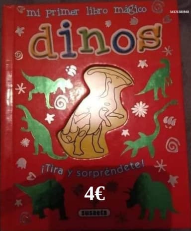 MI PRIMER LIBRO MAGICO DINOS