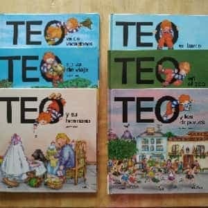 6 libros de las aventuras de Teo