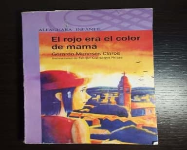 El rojo era el Color de mama
