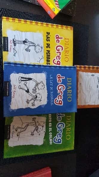 4 libros del Diario de Greg.