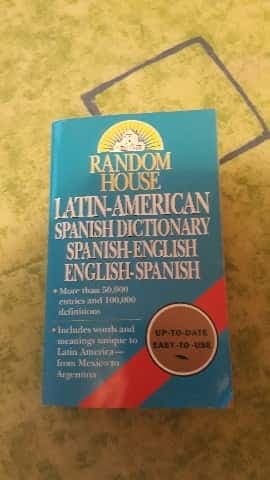 Random House Latin American Spanish Dictionary.