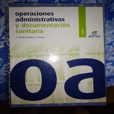Operaciones administrativas y documentación Sanitaria