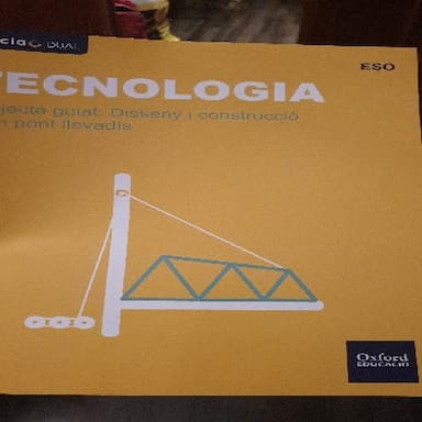 Tecnologia (ESO) Projecte guiat de pont llevadis 