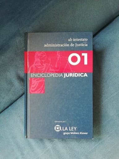 Enciclopedia jurídica: Ab intestato - Administración de Justicia