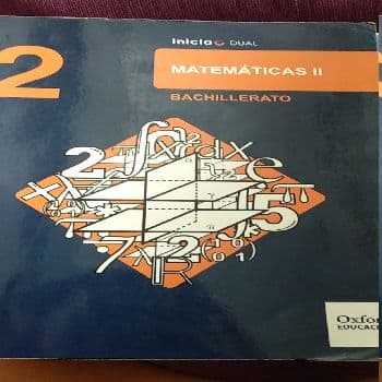 Matemáticas II, 2 bachillerato 