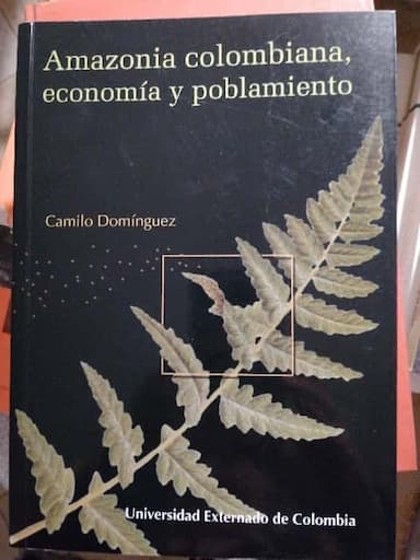 Amazonía colombiana, economía y poblamiento