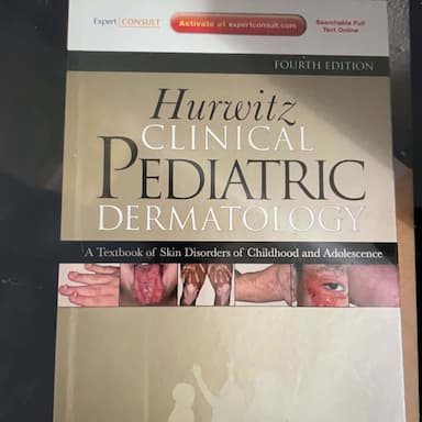 Hurwitz Clinical Pediatric Dermatology 4 Ed