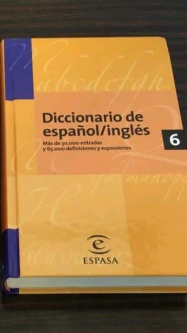 Diccionario de inglés-español