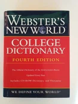 Websters New World college dictionary