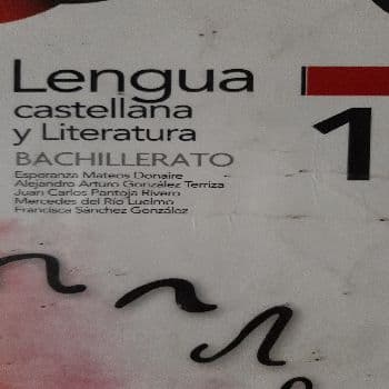 Lengua castellana y literatura 1 Bachillerato