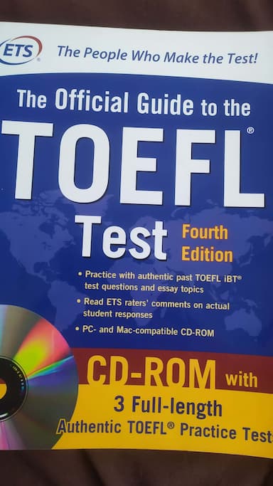 Official guide to the TOEFL test