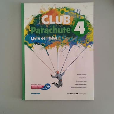 Club Parachute 4, livre de lélève