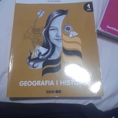 Libro geografia i historia 1 eso GENIOX OXFORD