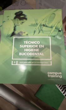 Exploración de la cavidad oral