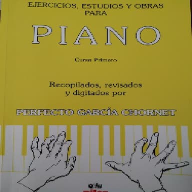 Ejercicios, estudios y obras para piano[