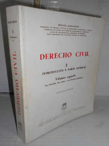 Derecho civil (introduccion y parte general) vol.1 2 