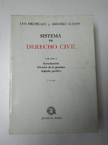 Sistema de derecho civil vol.1 
