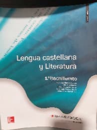 1° Bachillerato Lengua castellana y Literatura