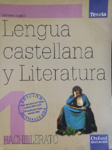 Tesela lengua y literatura 1 Bachillerato