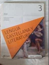 libro lengua Castellana y literatura 3 eso