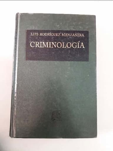 Criminología 