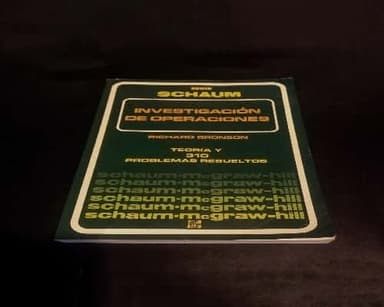 Investigación de operaciones