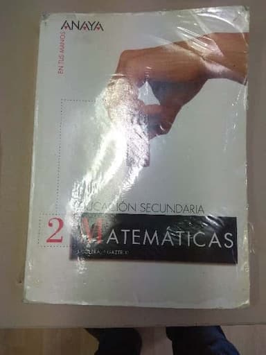 Matemáticas 2 (Educación Secundaria)