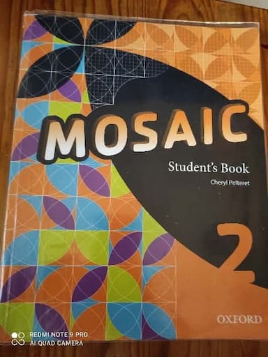 Mosaic students book