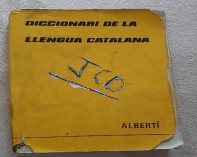 diccionari de la lengua catalana