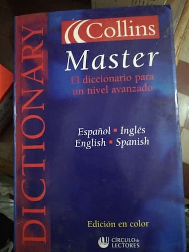 Dictionary Master Español-Ingles
