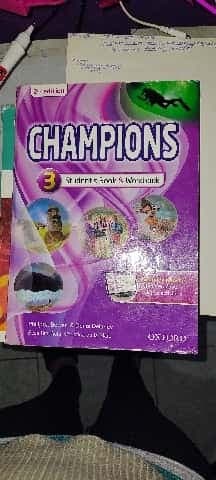 Champions 3 students book & workbook