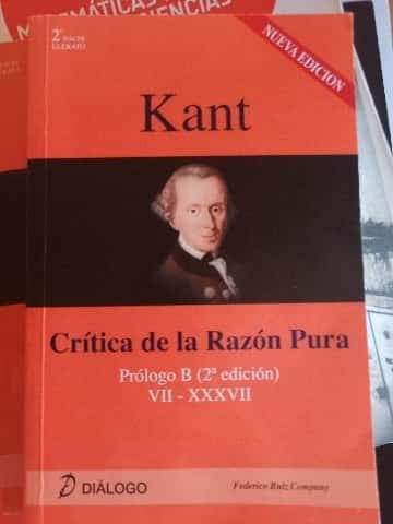 Kant crítica de la razón pura