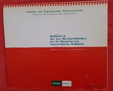 Didáctica de las humanidades en la enseñanza secundaria italiana