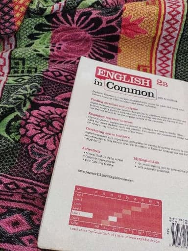 English in Common 2b Split