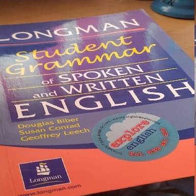 Student Grammar of Spoken and Written English