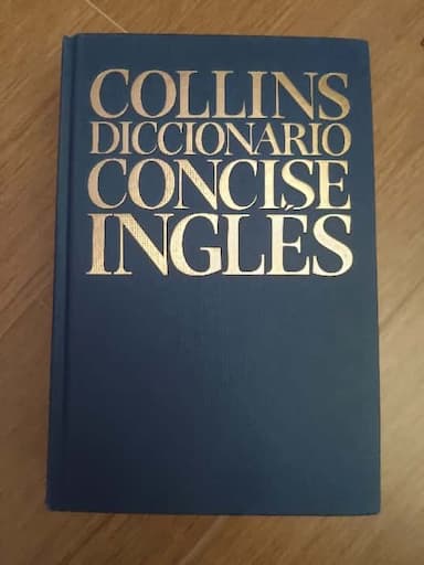 Collins Spanish-English, English-Spanish dictionary
