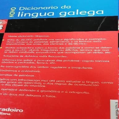 Novo dicionario da lingua galega