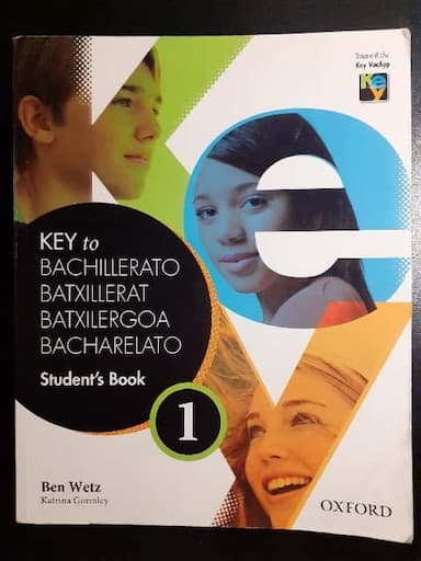 Key to Bachillerato Students Book 1