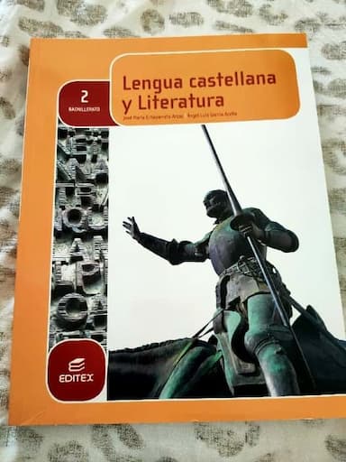Lengua castellana y Literatura 2o Bachillerato (LOMCE)