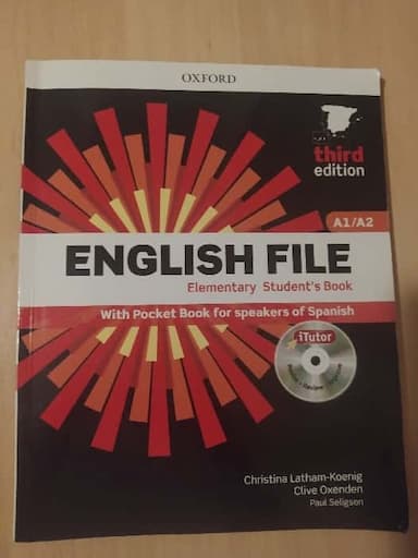 NUEVO English File Elementary Students Book