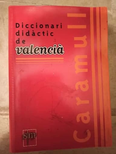 Caramull diccionari valencià