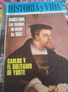 HISTORIA Y VIDA - BARCELONA - CARLOS V - AÑO IV Nº 34