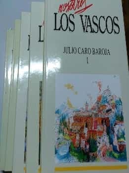 Nosotros los Vascos. Julio Caro Baroja. 5 tomos