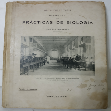 Manual practicas Biologia - Barcelona 1925