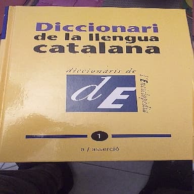 Diccionari de la llengua catalana 